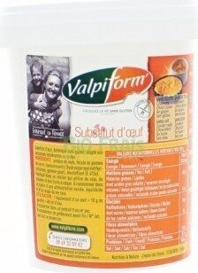 SUBSTITUT D'OEUFS SANS GLUTEN SANS LACTOSE