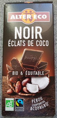 Chocolat Noir éclats De Coco