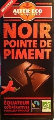 Noir pointe de piment