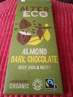 Almond Dark Chocolate Bar