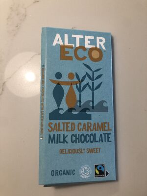 Salted caramel milk chocolate