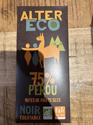 Chocolat noir 75%