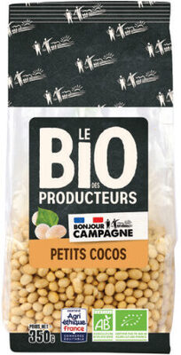 Haricots blancs petits cocos biologiques