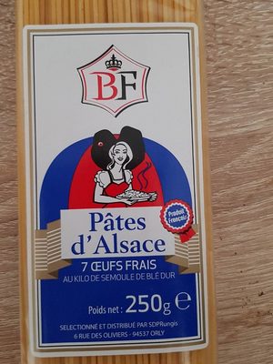 Pâtes  d Alsace