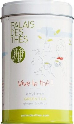 Grüner Tee, Aromatisiert, Vive Le Thé, Dose, Palais Des Thés