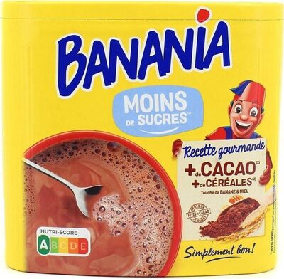Banania Moins de sucres