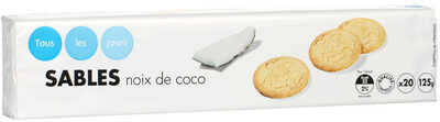 Sablés Noix de Coco
