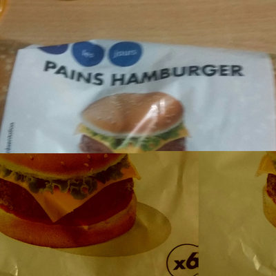 Pains hamburger x6