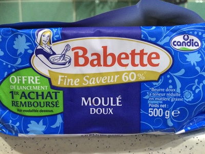 Babette - Beurre moulé doux