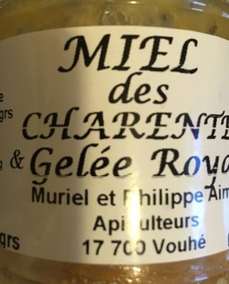 Miel des Charentes et gelée royale