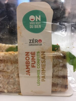 Sandwich Jambon fumé Parmesan