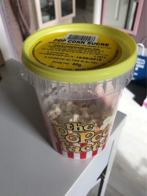 Pop corn sucre