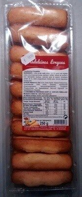 Madeleines longues