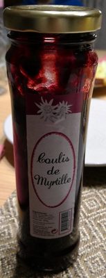 Coulis de myrtille
