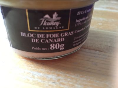 Bloc de foie gras de canard