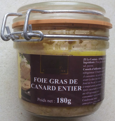 Foie gras de canard entier
