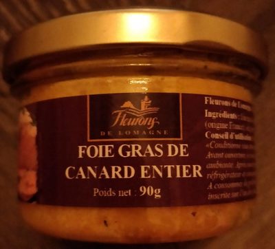 Foie gras de canard entier