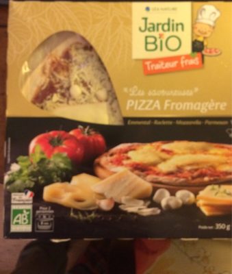 Pizza bio fromagère