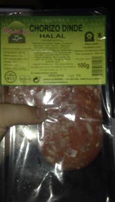 Chorizo dinde halal