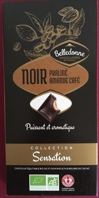 Noir praliné amande café