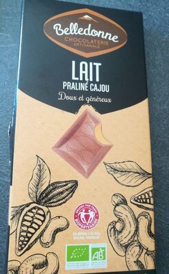 Lait praliné cajou