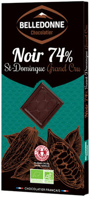 Tablette noir 74% St-Domingue Grand Cru