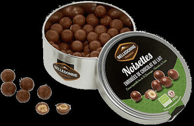 Noisette lait boîte