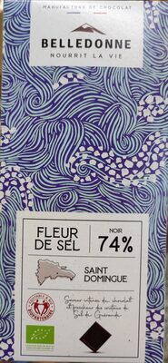 Chocolat noir 74% fleur de sel