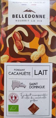 Lait fondant cacahuète