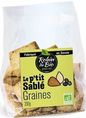 Sablé aux graines