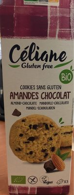 Cookies sans gluten amandes chocolat