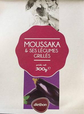 Moussaka et ses légumes grillés