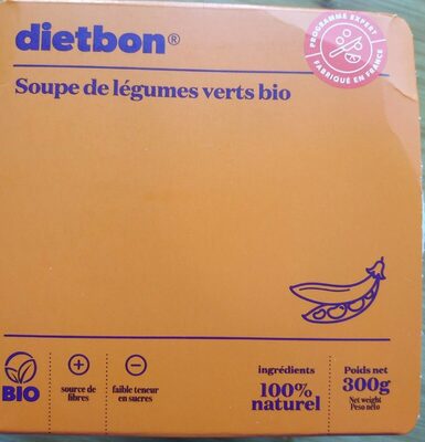 Soupe de légumes verts Bio