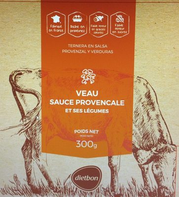 Veau et ses légumes sauce Marengo