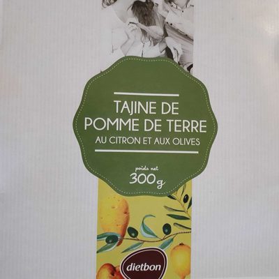 Tagine de mouton et pomme de terre au citron et aux olives