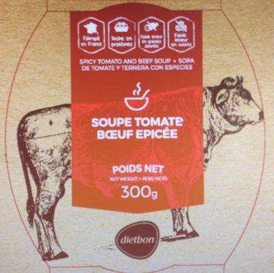 Soupe Tomate Bœuf épicé