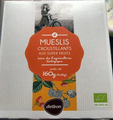 Mueslis Croustillants aux Super Fruits