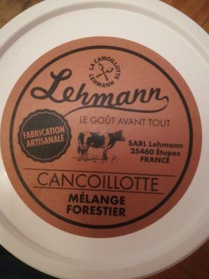 Cancoillotte melange forestier