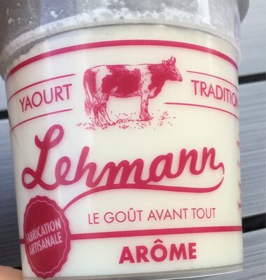 Yaourt aromatisé à la pêche