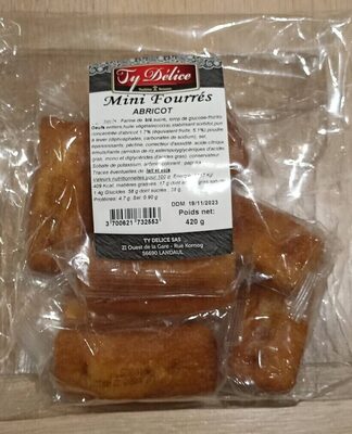 Mini Fourrés Abricot