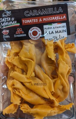 Caramella tomate et mozzarella