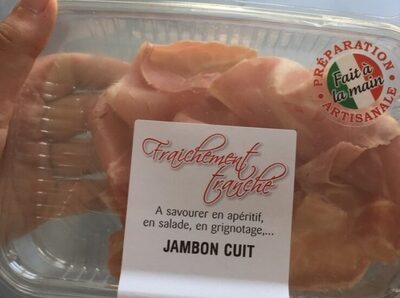 Chiffonnade de jambon cuit