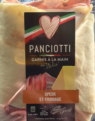 Panciotti Speck et Fromage