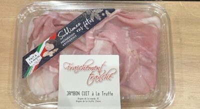 Chiffonnade de jambon cuit a la truffe