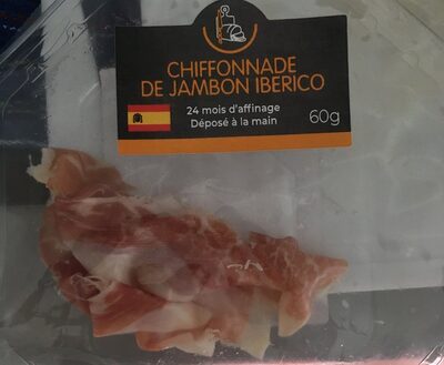 Chiffonnade de jambon iberico