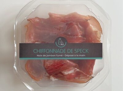 Chiffonnade de speck