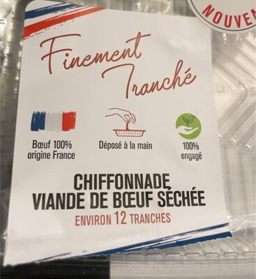 Chiffonnade viande de bœuf séchée