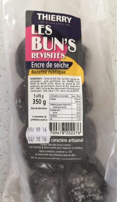 Les bun's revisités à l'encre de seiche