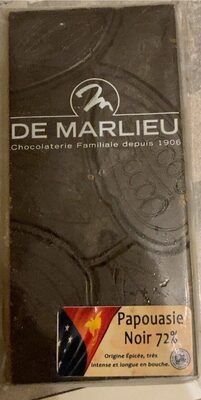 Tablette chocolat noir Papouasie