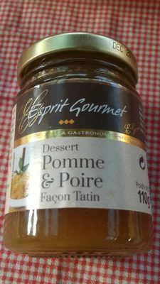 Dessert pomme & poire